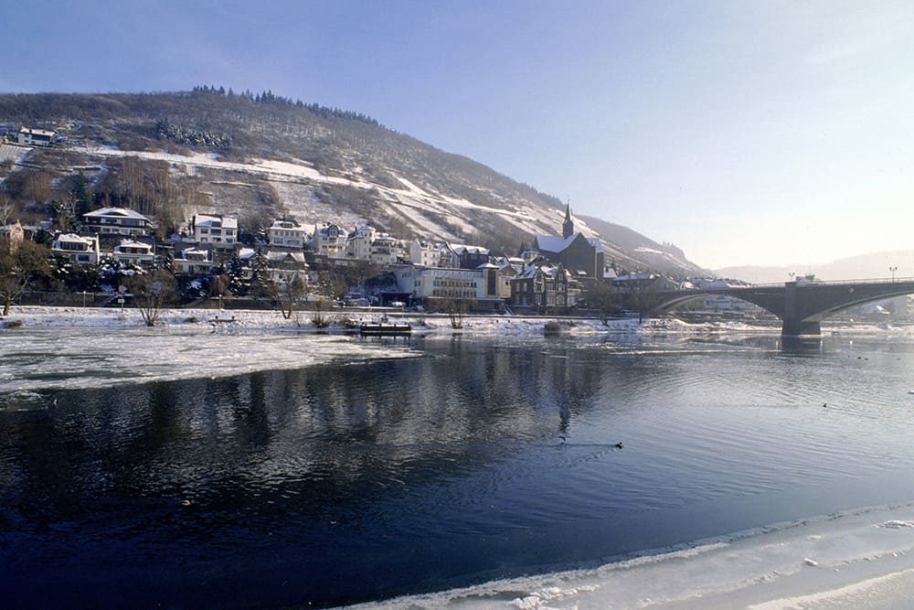 Eis auf Mosel Eis auf Mosel
