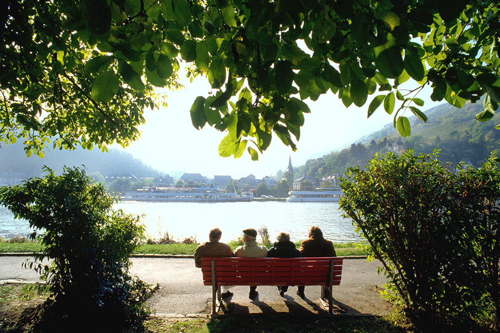 Bank an Mosel Bank an Mosel