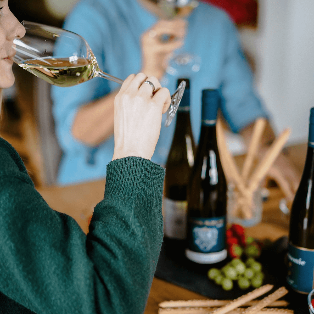 Weinprobe-Weißwein