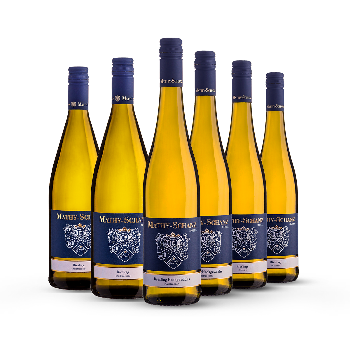 Weißwein Halbtrocken 6er Weinpaket